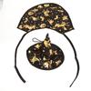 Pet Halloween Cape Wizard Hat Adjustable Pet Halloween Apparels for Family Gatherings Parties Photo Shoot