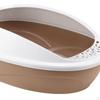 Cat Litter Basin, Open Top Pet Tray, Kitten Potty Toilet, Sand Box Bedpan for All