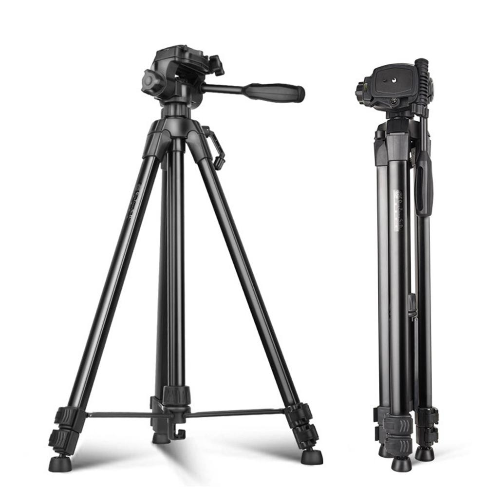 

QZSD Q1730 173cm SLR Camera Phone Holder Tripod Telescopic Live Streaming Photography Floor Stand Type A