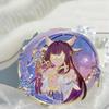Gioco Genshin Impact Columbina Kuutar Damigella della Luna Damigella Cosplay Spilla in Lega Spille da Bavero Ornamento Accessori Oggetti di Scena
