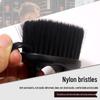 Vintage Engraved Pompadour Brush: Professional Hairdressing Tool for Sweeping Baby Hairs