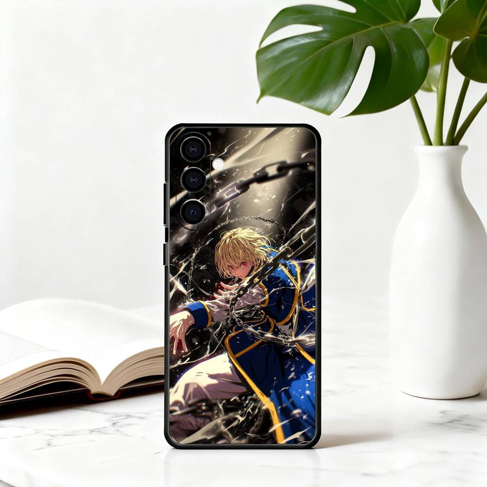 H-Hunter K-Kurapika H-Hunter-HKH Phone Case For Samsung Galaxy A73,A72,A71,A70,A53,A52,A51,Others Soft Black Cover
