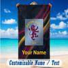 Beach Towel Custom Name Text, Quick Dry Large Towel For Beach HomeAston Villa