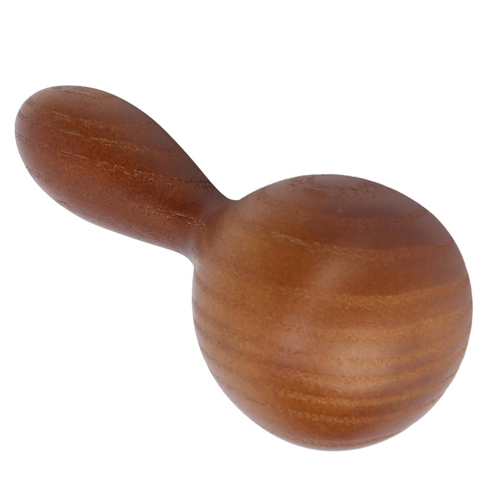 Tragbarer Massagehammer mit ätherischen Ölen, Schönheitsmassagehammer aus Teakholz für die Hautpflege