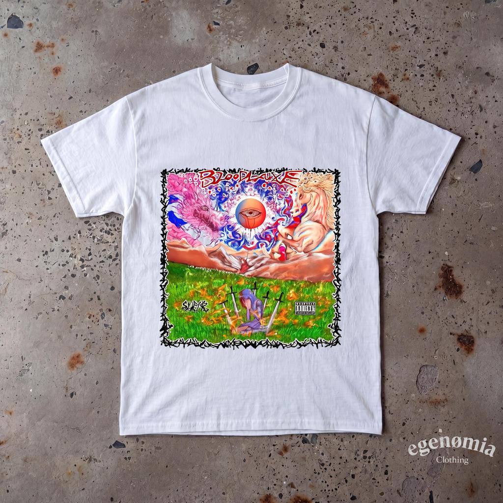 Slayr Halfblood Merch Tee, Underground Rap for tour for all fans Album Shirt, Y2K Tour Merch, Unisex Gift, Ken Carson, Lucy Bedroque