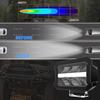 KAWELL Work Light, Car Fog Light, 25W Spotlight, 3W Bezel-less Work Light, Dual Row, Compatible with 12V and 24V, Driving Light, Fog Light, Auxiliary
