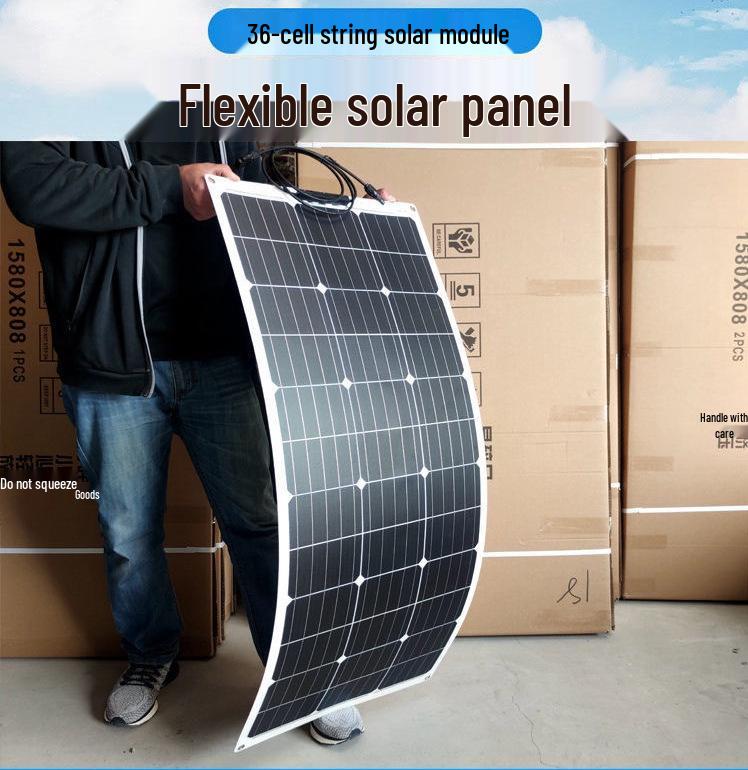 Zi Xi 20W-300W Semi-Flexible Solar Panel for RVs