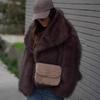 New soft fox fur coat casual versatile eco-friendly fur jacket winter warm imitation fur coat