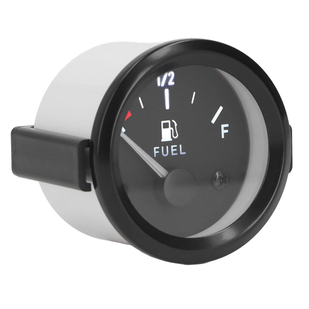 2in Fuel Level Gauge Motorcycle Fuel Tank Meter with LED Backlight for Gasoline Modified Models