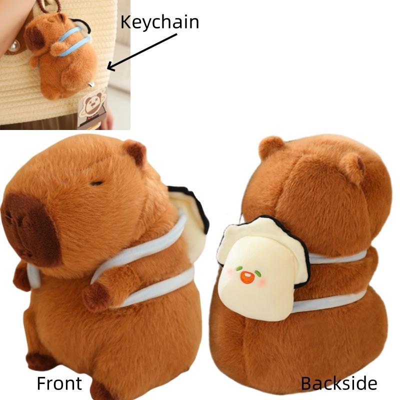 Lotusblatt Capybara Plüschtier Auster Biene Rucksack Capibara Cosplay Einhorn Dinosaurier Boba Brotring Dekor Kuscheltiere