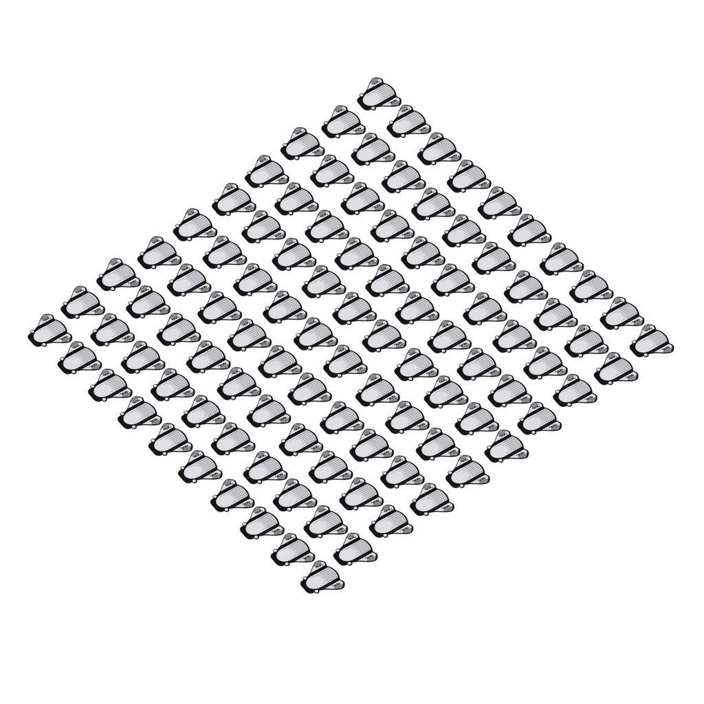 100pcs Nail Art Tips Extension Form Guide UV Gel Sticker Manicure Tools