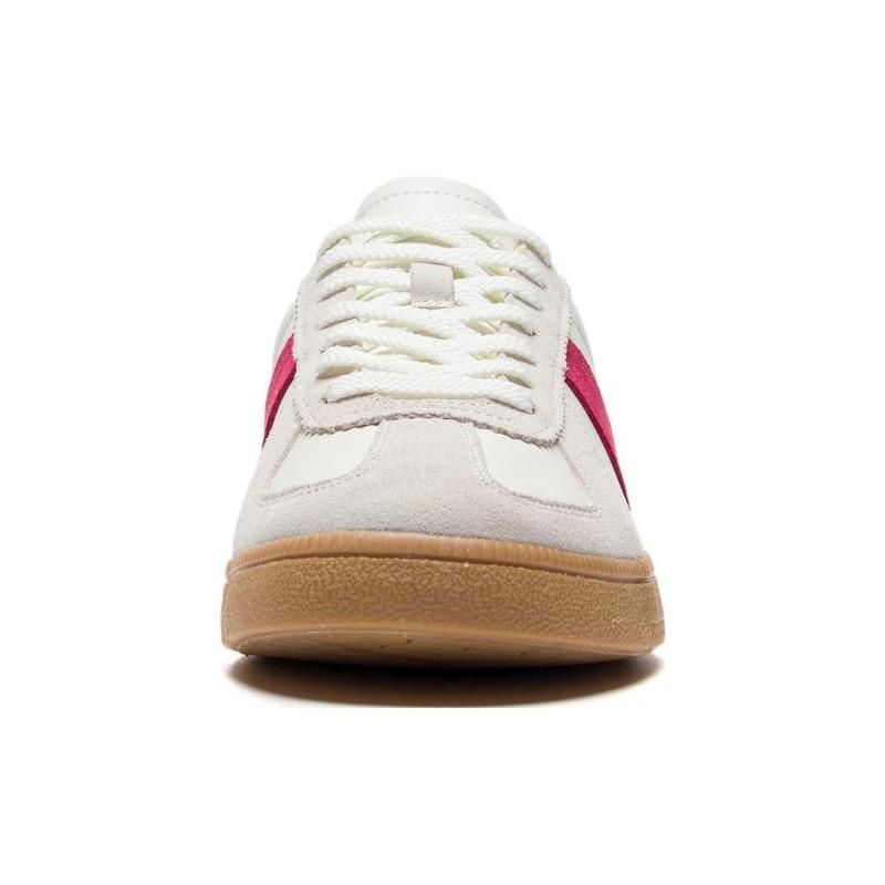 Li-Ning Yunchuan Mens Low Top Skate Shoes White Red AGCS289-3