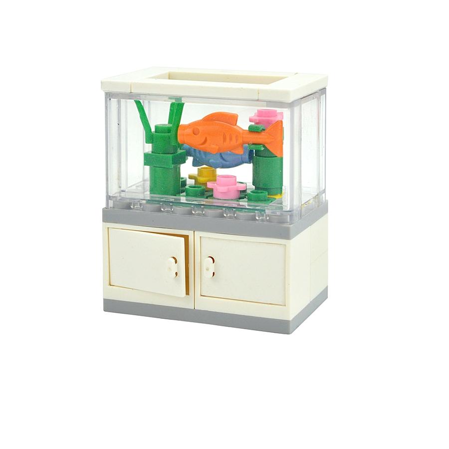 City Friend Accessories MOC Building Blocks Plant Bush Tree Flower Grass DIY House Parts Creative Bricks 3471 30176 32607 Toys