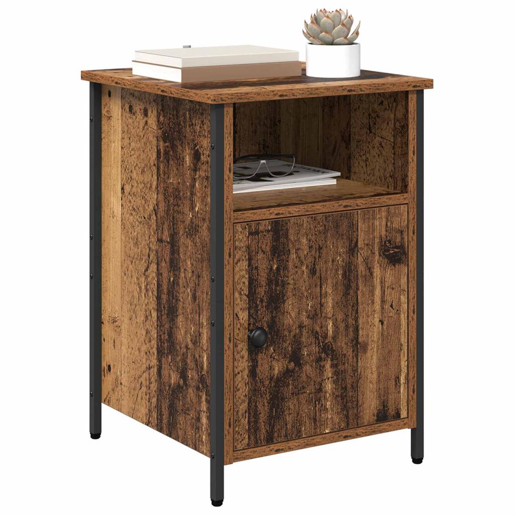 Nightstand Reclaimed Wood 40 x 42 x 60 cm Engineered Wood