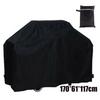 Bbq Grill Cover Heavy Duty Oxford Cloth Waterproof Outdoor Patio Barbecue Smoker Protective Cover 150x100x125cm