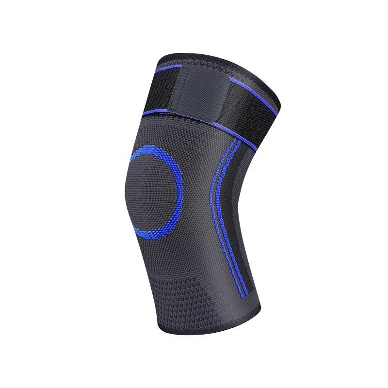 Anti-Slip Sports Knee Pads with Straps - Compression Support for Basketball, Running, Climbing, and Outdoor Activities