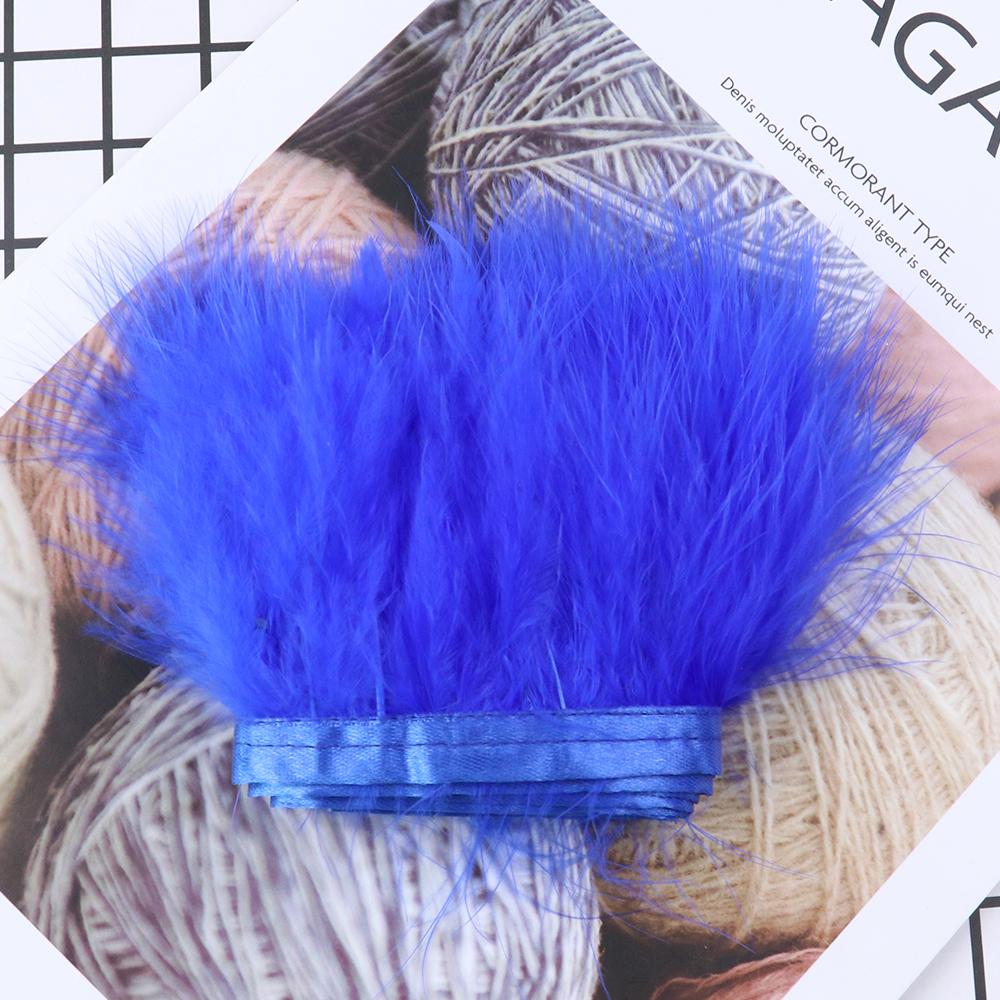 10 Meter Flauschig Weiche Truthahnfedern Besatz Fransen Gefärbtes Buntes Band Kleid Kleidung Nähzubehör Dekoration Feder Handwerk