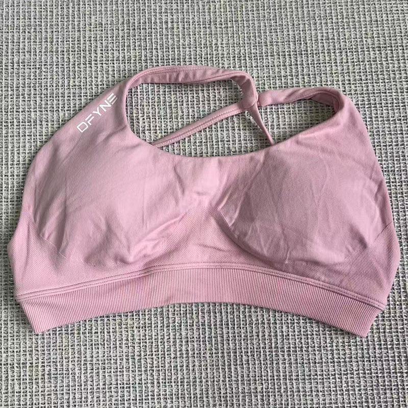 DFYNE Naadloze, zeer elastische off-shoulder bh, halternek van mat nylon, lage rug, prachtig ontwerp met één schouder voor dames