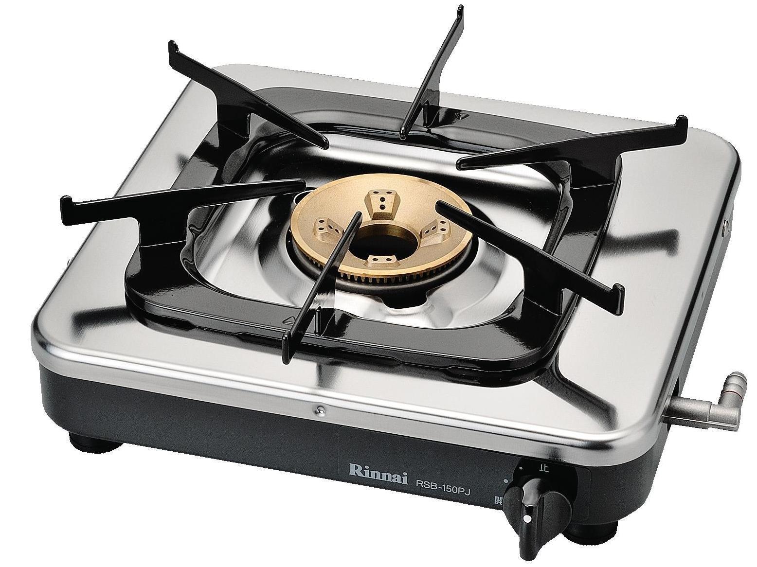 

Rinnai Commercial Gas Stove City Gas Levels of Firepower Comes with Safety 1 Burner (For 12A/13A) [3 Adjustment] Device, RSB-150PJ-13A срібний