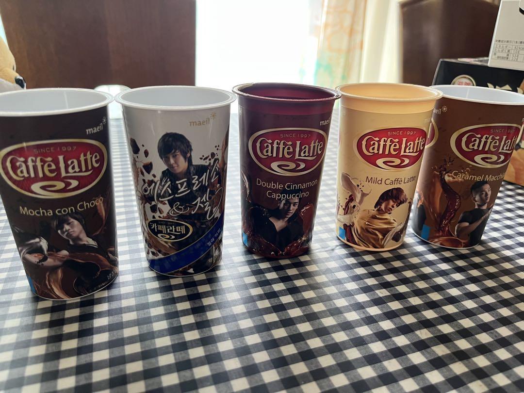 

[USED] BIGBANG Cafe Latte empty container