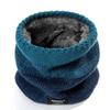 Herbst- und Winter-Schal für Damen und Herren, Modischer, Plus-Samt, Verdickter, Warmer Strickschal, Nackenschutz, Kälteschutzschal