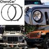 7inch Round Headlight Mounting Bracket Ring for Jeep Wrangler JK JKU 2007+ PM