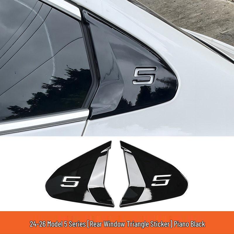 BMW New 5 Series i5 Front & Rear Bumper Protector Kit - Black Warrior Edition