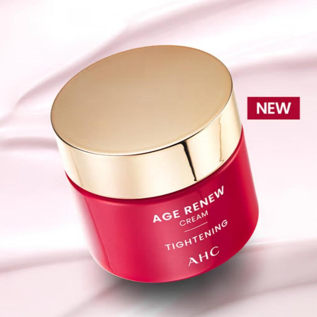 AHC [Daiso] Age Renew Tightening Collections / Cream Mist, Serum, Mask Sheet