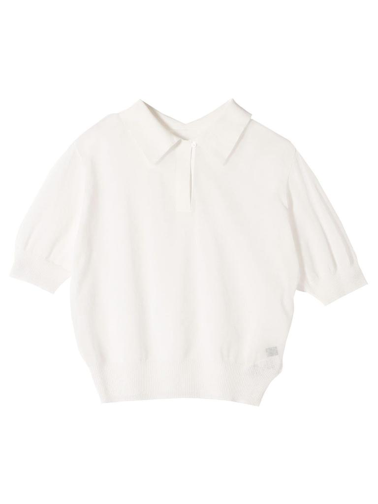Ships for Women Primary Navy Hand Washable NOIR POLO One Size Label Knit, 316320494, Off-White,