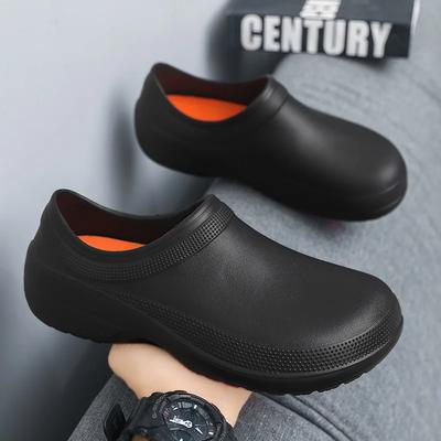 Scarpe da chef da donna antiscivolo scarpe da cucina scarpe da lavoro resistenti all'olio impermeabili resistenti all'usura stivali da pioggia da uomo Lavoro alla caviglia