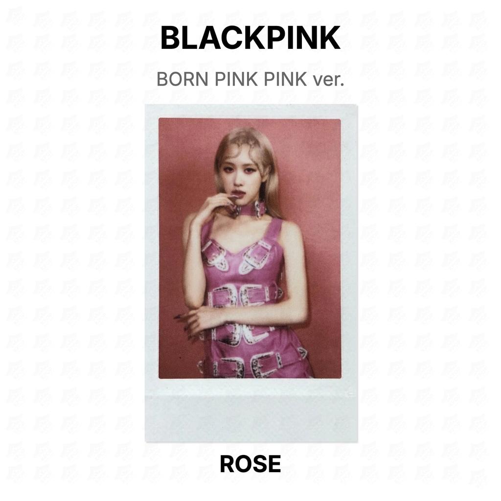 BLACKPINK BORN PINK PINK Version. Offizielle Fotokarte