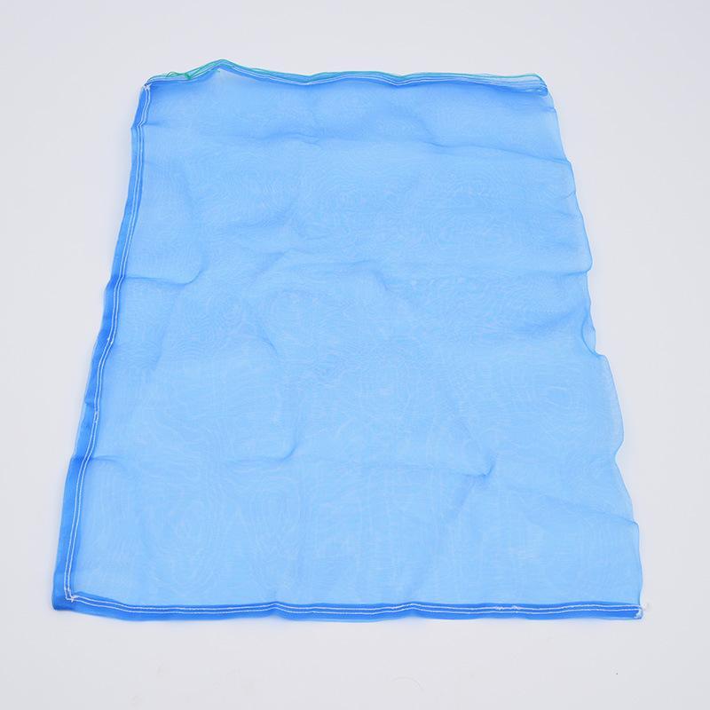 Drawstring Mesh Storage Bag Large Capacity Woven Net Sack Breathable Wear Resistant Transport Bag For Farm Harvest Goods Storage