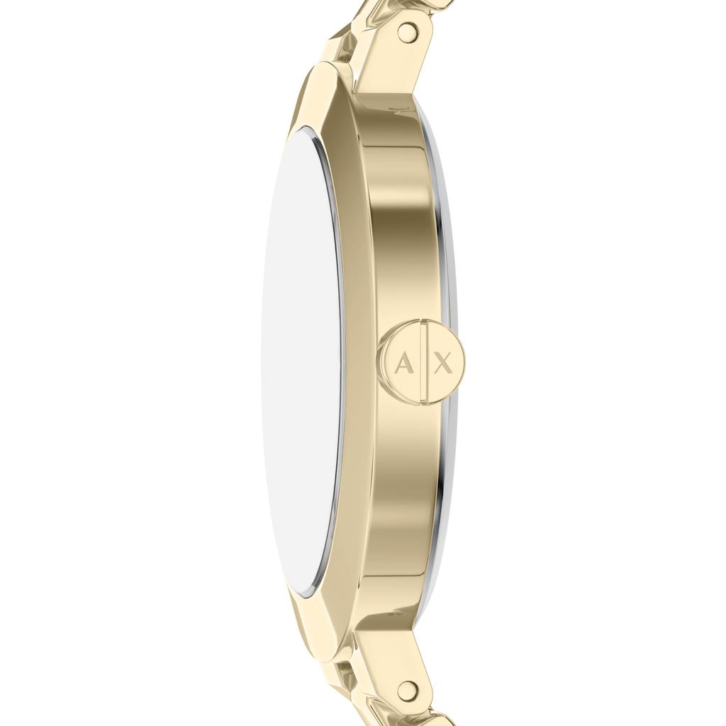 Armani Exchange Analog Stainless Steel Watch AX7177SET Women's