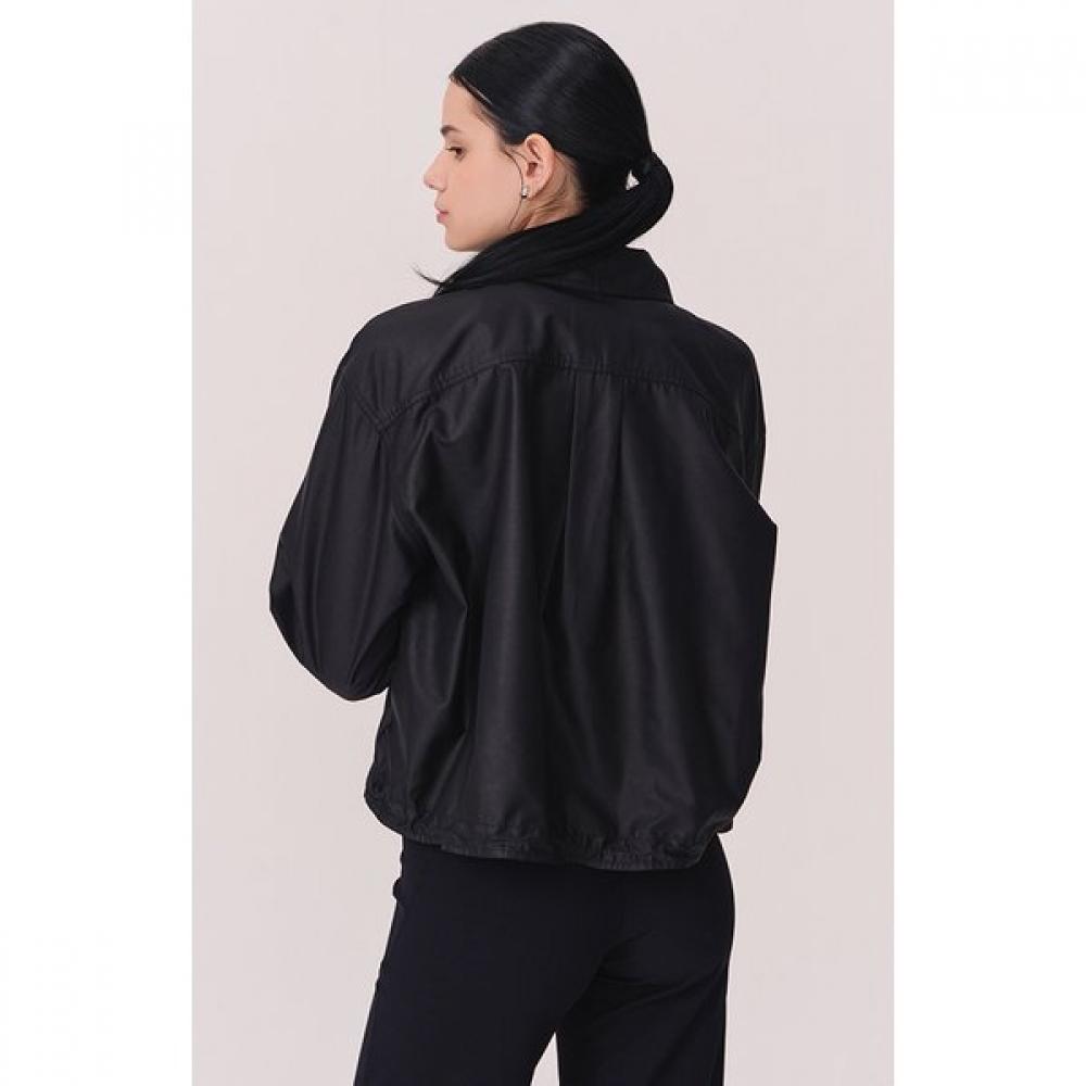 Huit Fake Leather Shirt Jacket Htwsu5k02t