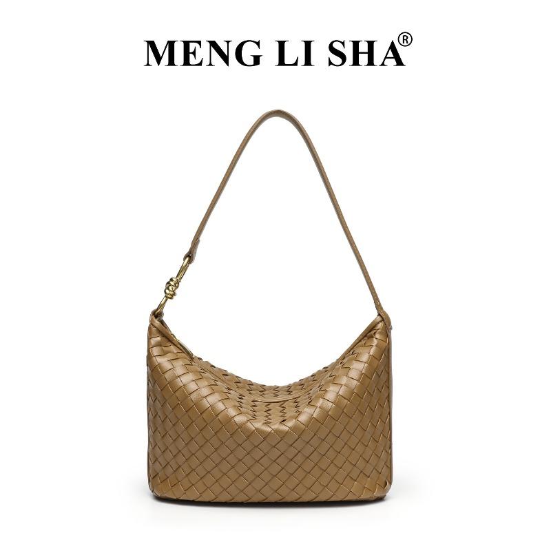 

New niche high-end hand-woven shoulder messenger lunch box bag women s trend commuter casual versatile handbag