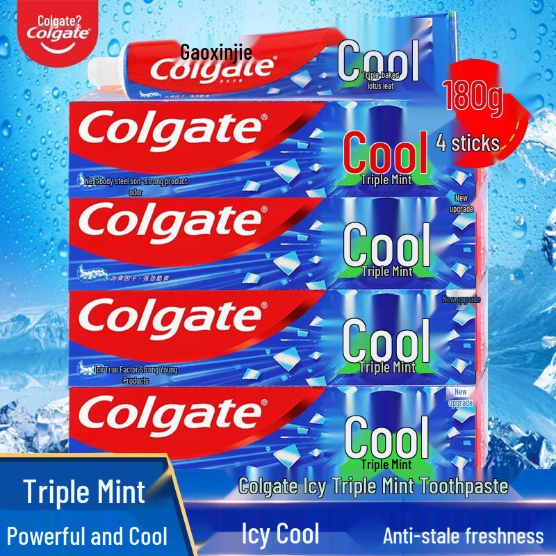 Colgate Icy Triple Mint Fresh Breath Toothpaste
