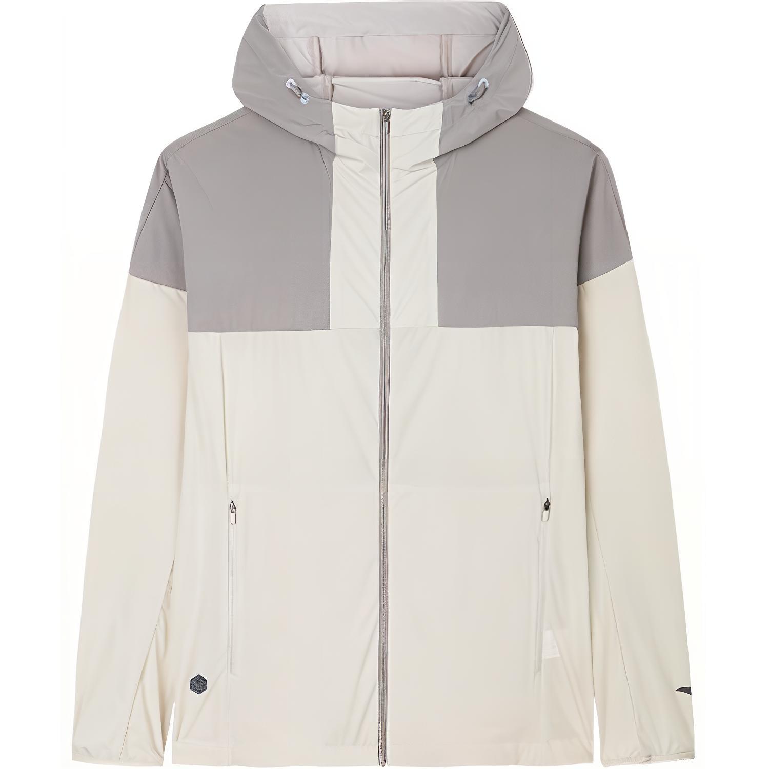 

Anta Ветрозащитная удобная куртка Color Block Мужские куртки Пепельно-серый мел-белый 152437608-3 M