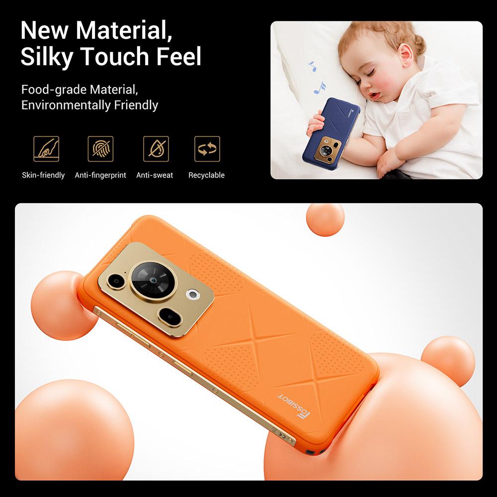 FOSSiBOT Smartphone Robusto F109S, Android 15, 6+256GB, Batería de 10600mAh, Cámara de 50MP, NFC - Enchufe UE