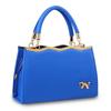 Borsa da Donna Nuova Moda Casual Borsa a Sella con Fiocco Colore Solido Cerniera Monospalla Borsa a Mano KTY