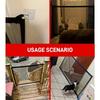 Punching-free Pet Partition Fence, Dog Isolation Net, Portable Folding Dog Barrier, Safety Protection Net Fence