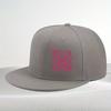 I Love You Tic Tac Toe Baseball Cap Polyester Adults Casual Sun Protection Flat Brim Snapback Hat