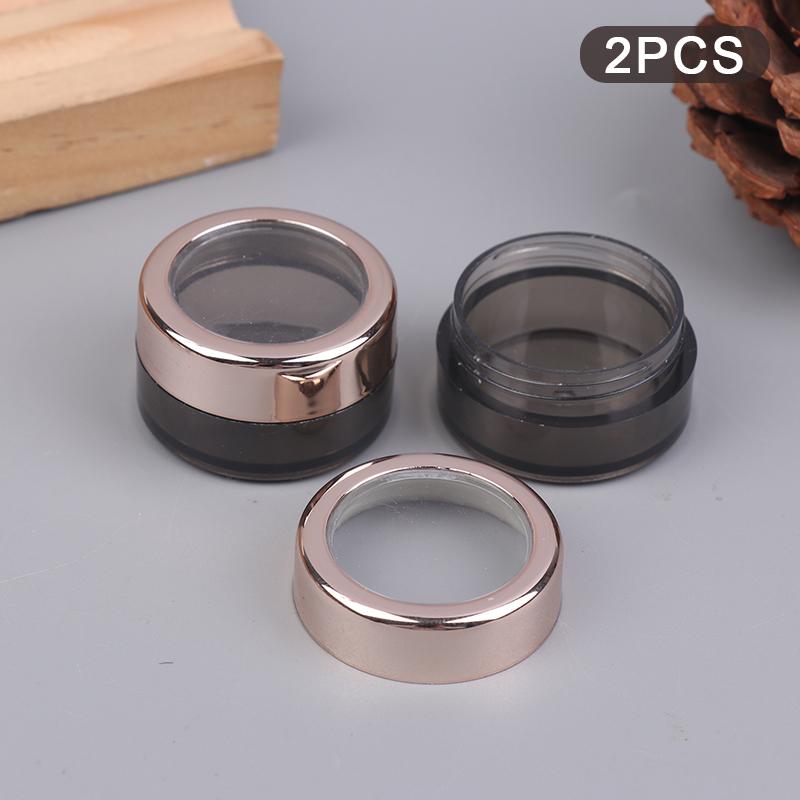 5g Transparent Plastic Glitter Bottle Cosmetic Eye Shadow Powder Box Nail Gel Sequins Manicure Organizer Separate Case Packaging