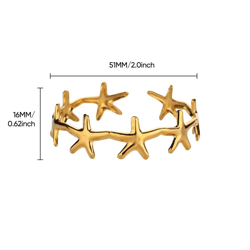 Bowknot Bangle Bracelet for Women Gold Color Stainless Steel Geometric Cuff Bangles Fashion Party Aesthetic Jewelry Gift