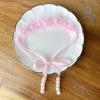 Snow Yarn Floral Headband Sweet Design Imitation Pearl Headband  Childrens Festival