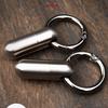 Keychain Lightweight O-ring Gasket Pill Holder Case