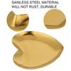 Heart Shaped Manicure Color Mixing Tray Cosmetics Organizer Tray  DIY Pigment Blending