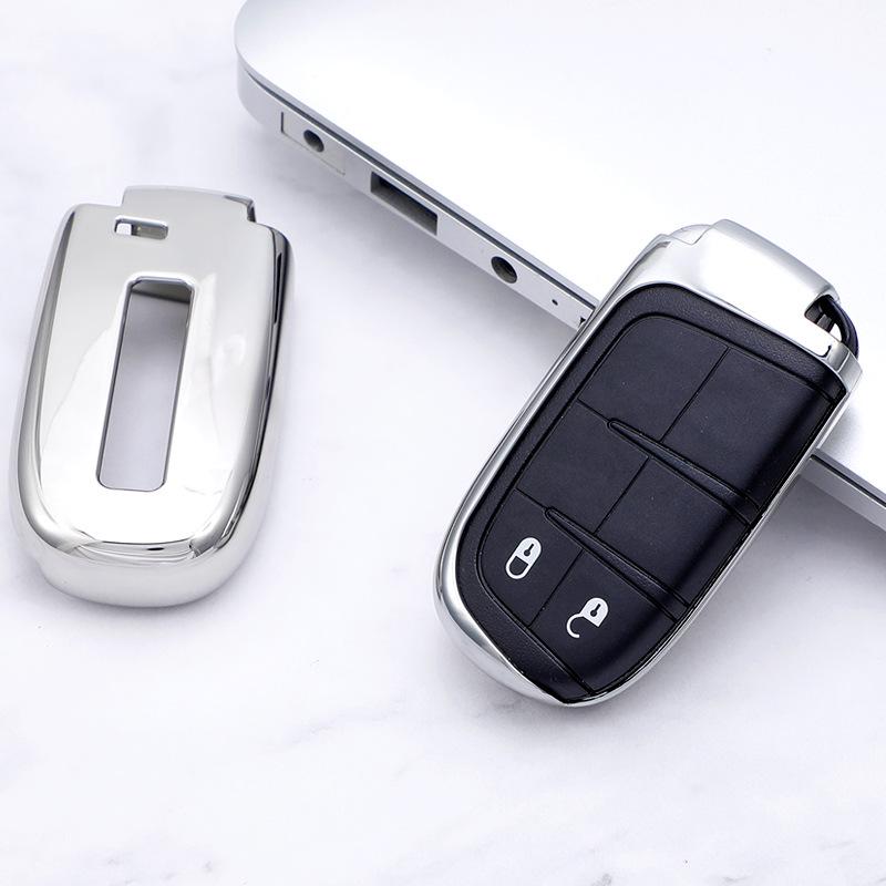 Ehang TPU Key Shell for Dodge & Jeep Cherokee Renegade