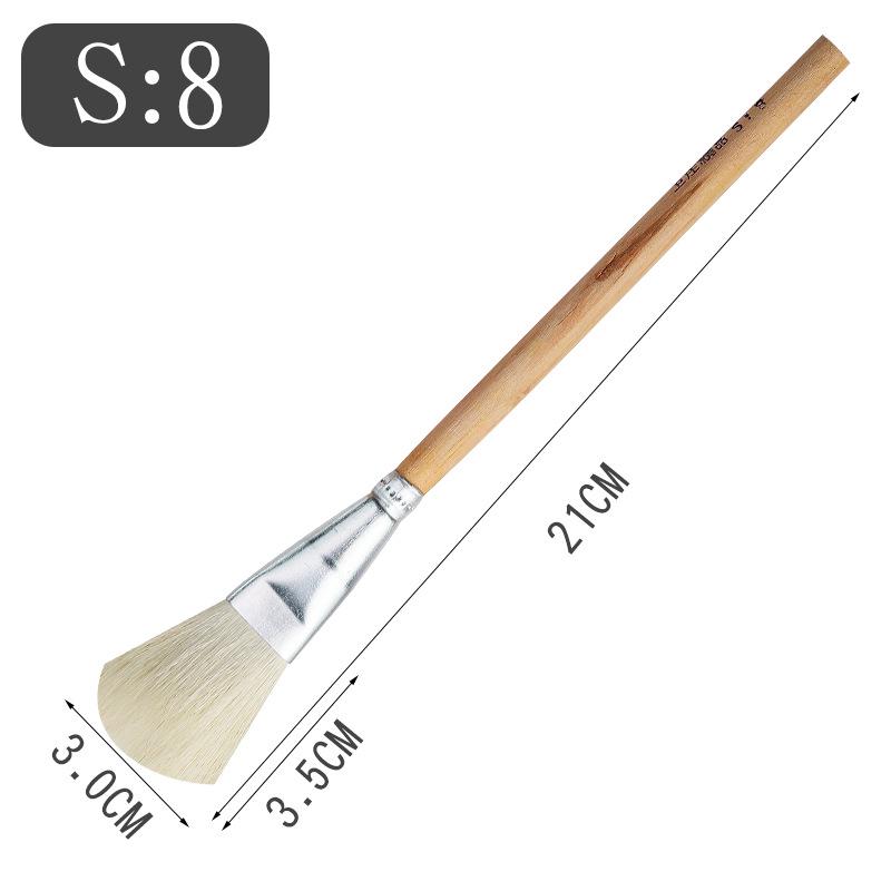 Gold Tip Ceramic and Watercolor Paint Brush Set - Boutique S Series