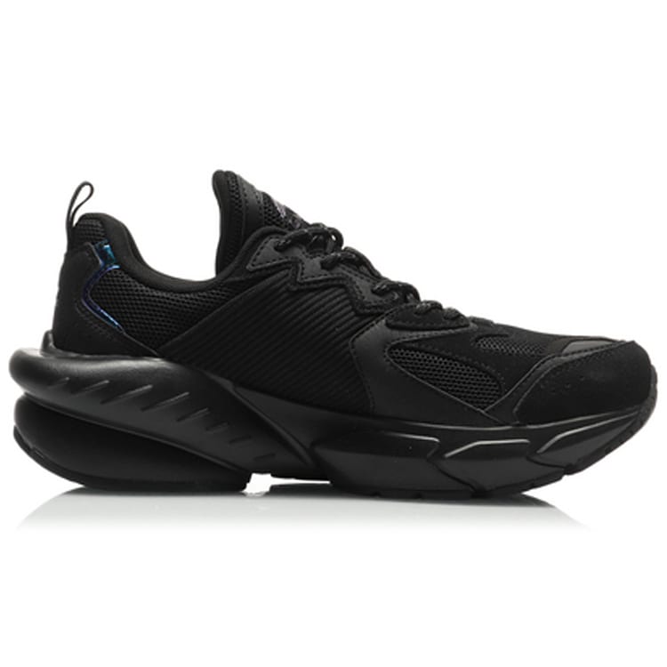 Li Ning Omen Textil, Synthetikleder, Spaltleder Abriebfest Atmungsaktiv Niedrig geschnitten Sport Freizeit Schuhe Herren ARLQ035-4