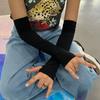 1 Pairs Arm Guard Sleeve with Thumb Hole Protective Sleeve Holders Sun UV Protection Long Arm Cover For Running Fishing Cycling